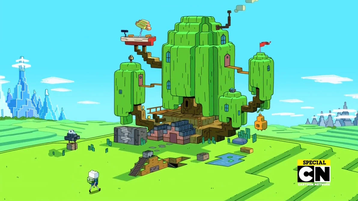 Adventure Time Minecraft Treehouse By Mdwyer5 On DeviantArt adventure-time-minecraft-treehouse-by-mdwyer5-on-deviantart
