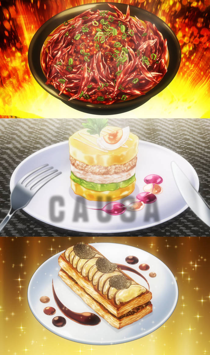 Food Wars Rindo Kobayashi's Dishes by Mdwyer5 on DeviantArt