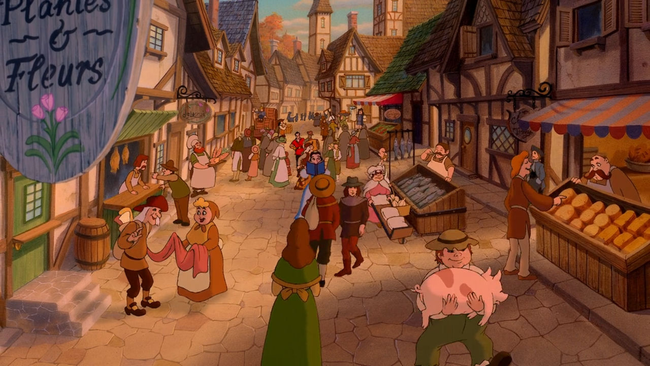 Beauty and the Beast Village by Mdwyer5 on DeviantArt