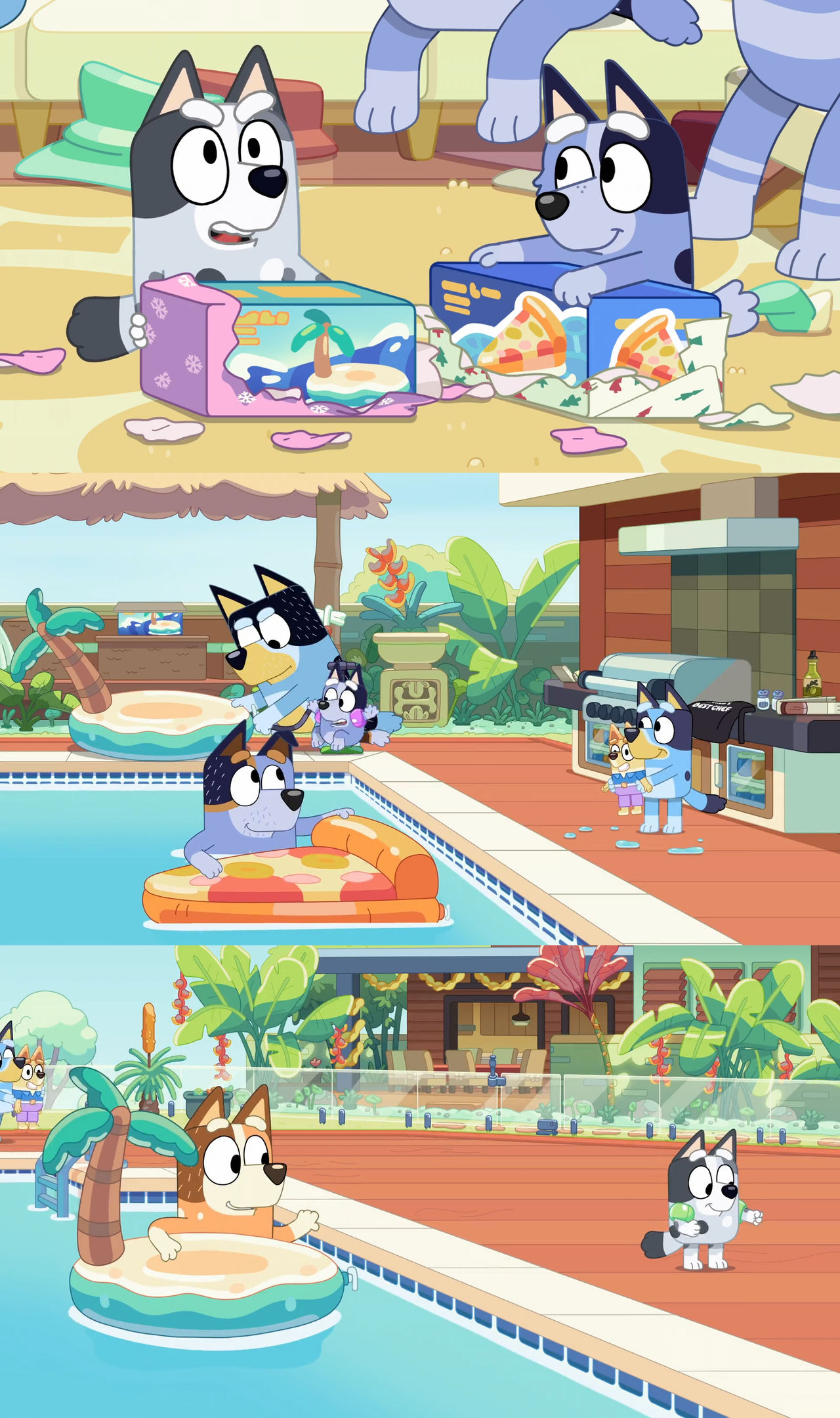 Bluey Floaties by Mdwyer5 on DeviantArt