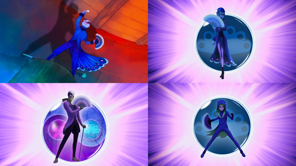 Miraculous Peacock Miraculous Holders by Mdwyer5 on DeviantArt