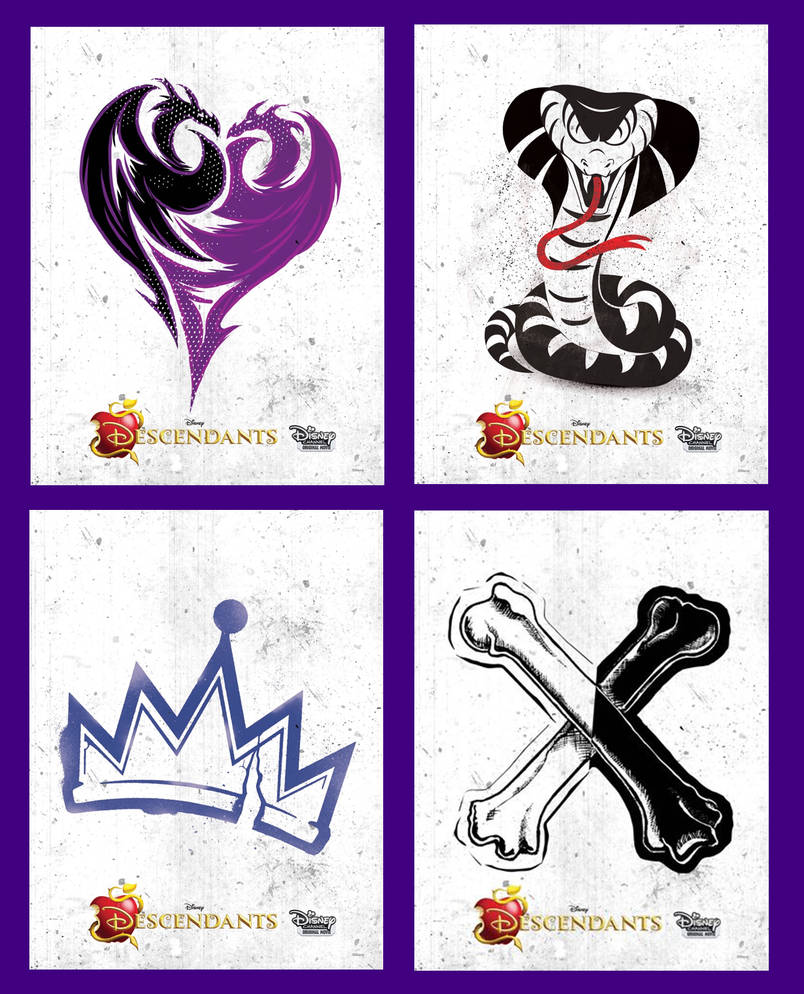 Descendants Symbols by Mdwyer5 on DeviantArt