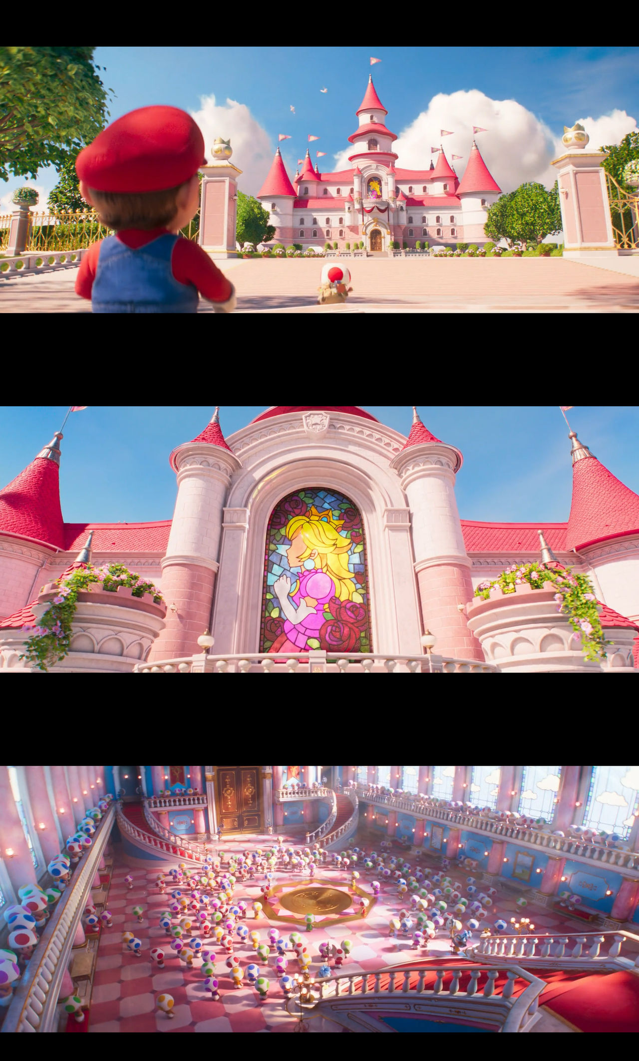 Peach's Castle Mario Bros at Oscar Godson blog