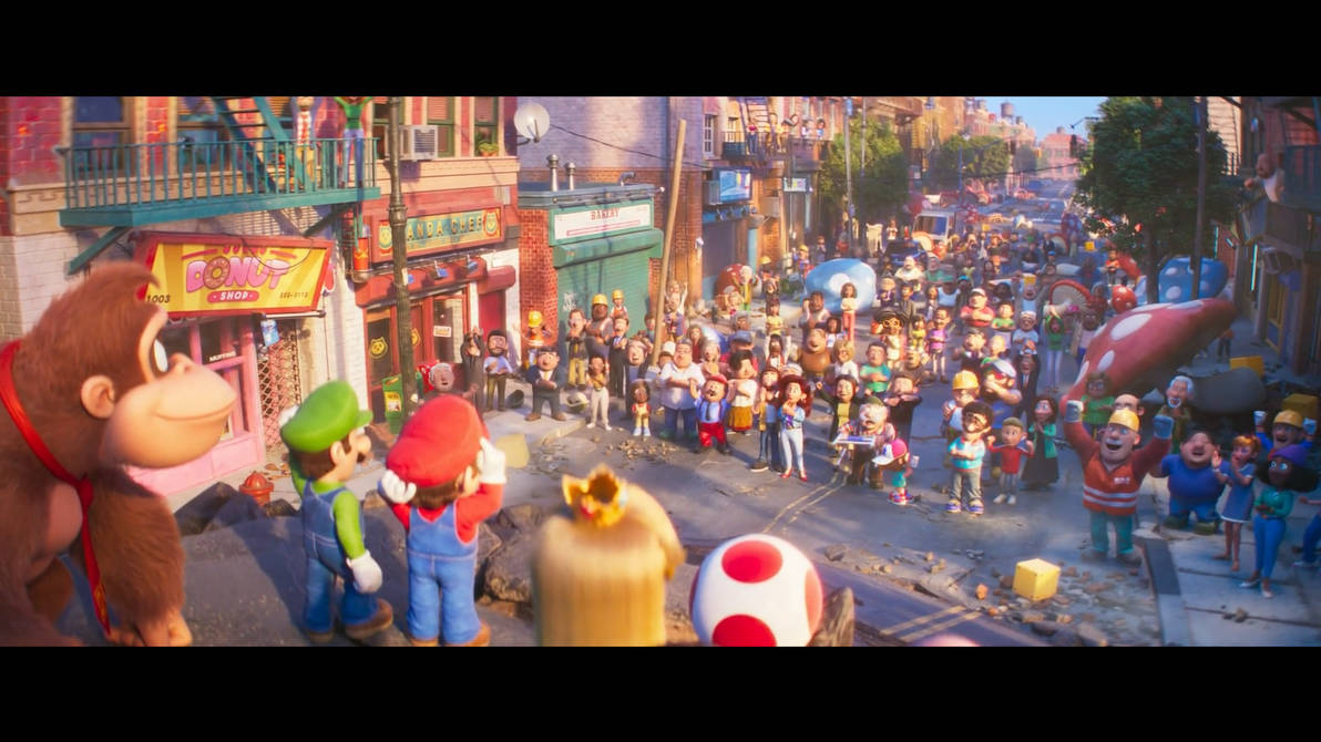 Super Mario Bros. Humans Cheering by Mdwyer5 on DeviantArt