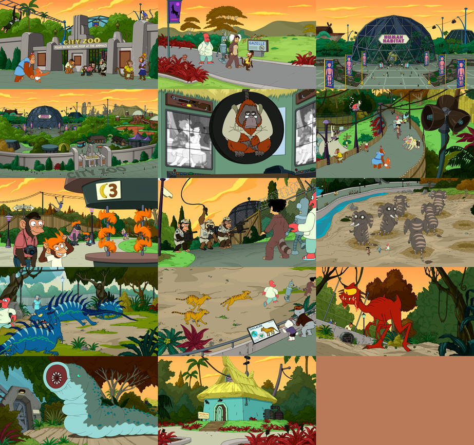 Futurama City Zoo By Mdwyer5 On DeviantArt futurama-city-zoo-by-mdwyer5-on-deviantart