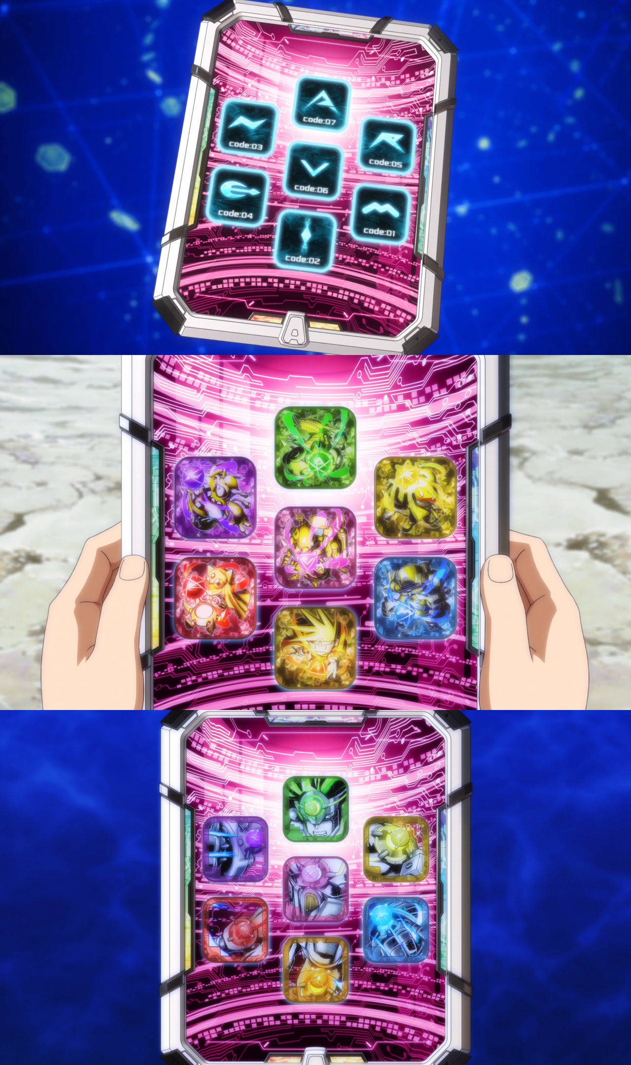 Digimon Seven Code Pad by Mdwyer5 on DeviantArt