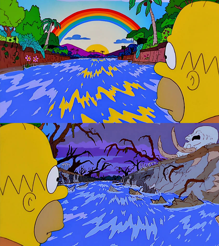 Simpsons African River Paths by Mdwyer5 on DeviantArt