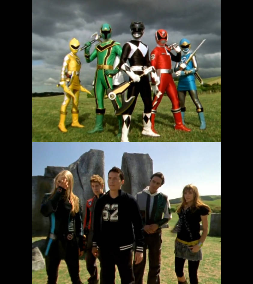 Power Rangers Overdrive Retro Rangers by Mdwyer5 on DeviantArt
