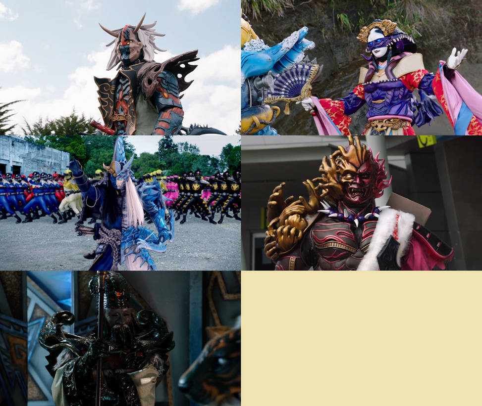 Power Rangers Ninja Steel Mask-Designed Villains by Mdwyer5 on DeviantArt