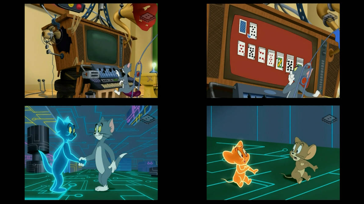 Tom and Jerry Computer and Virtual World by Mdwyer5 on DeviantArt