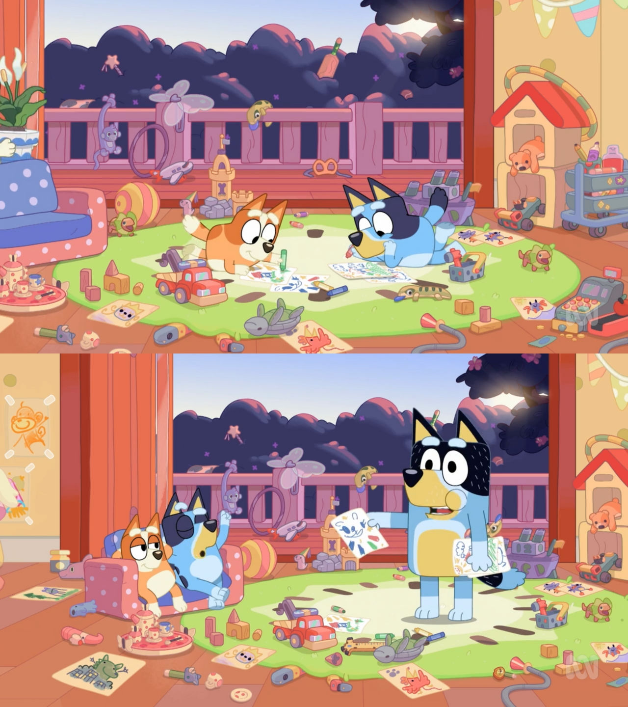 Bluey Adventure Deviantart Bluey Playroom by Mdwyer5 on DeviantArt