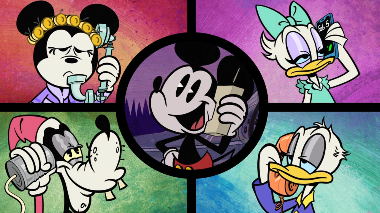 Mickey Mouse Calling in the Morning by Mdwyer5 on DeviantArt