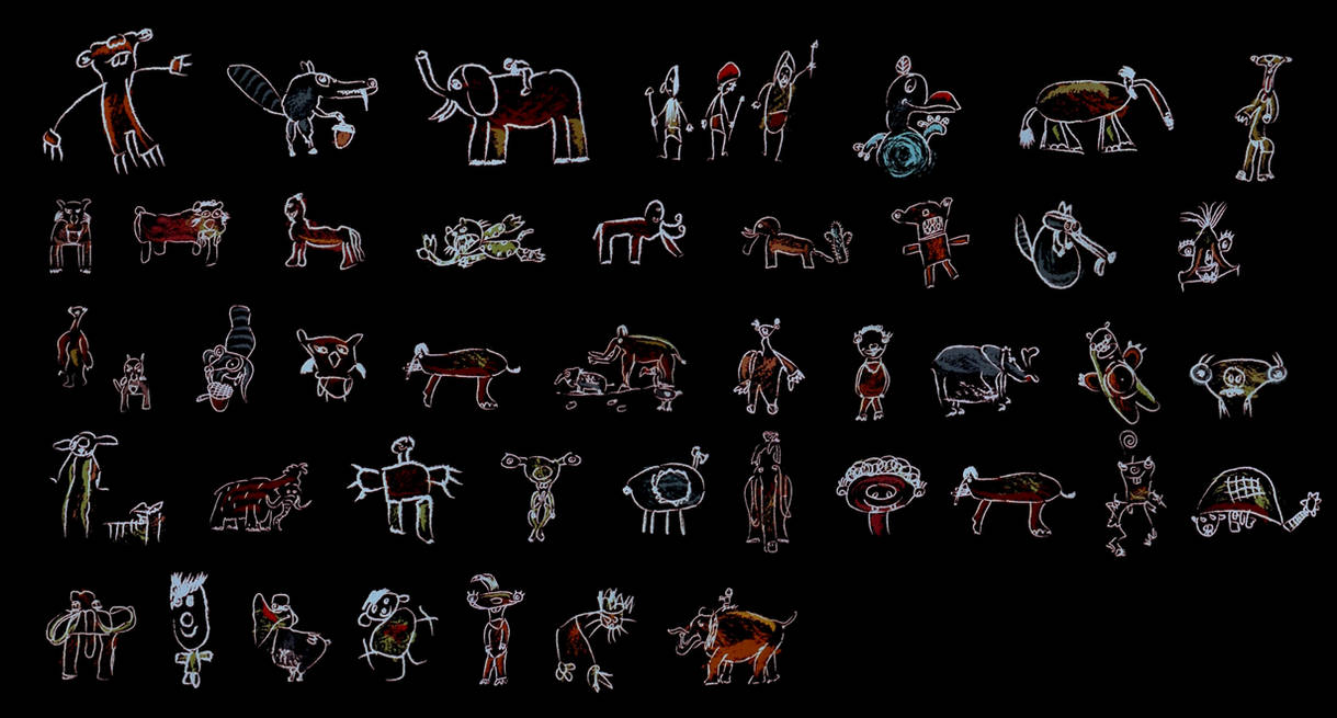 Ice Age Set Ice Age Credit Drawings 1 by Mdwyer5 on DeviantArt