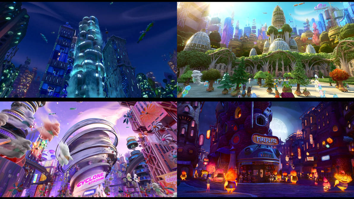 Elemental Buildings from Each Element by Mdwyer5 on DeviantArt