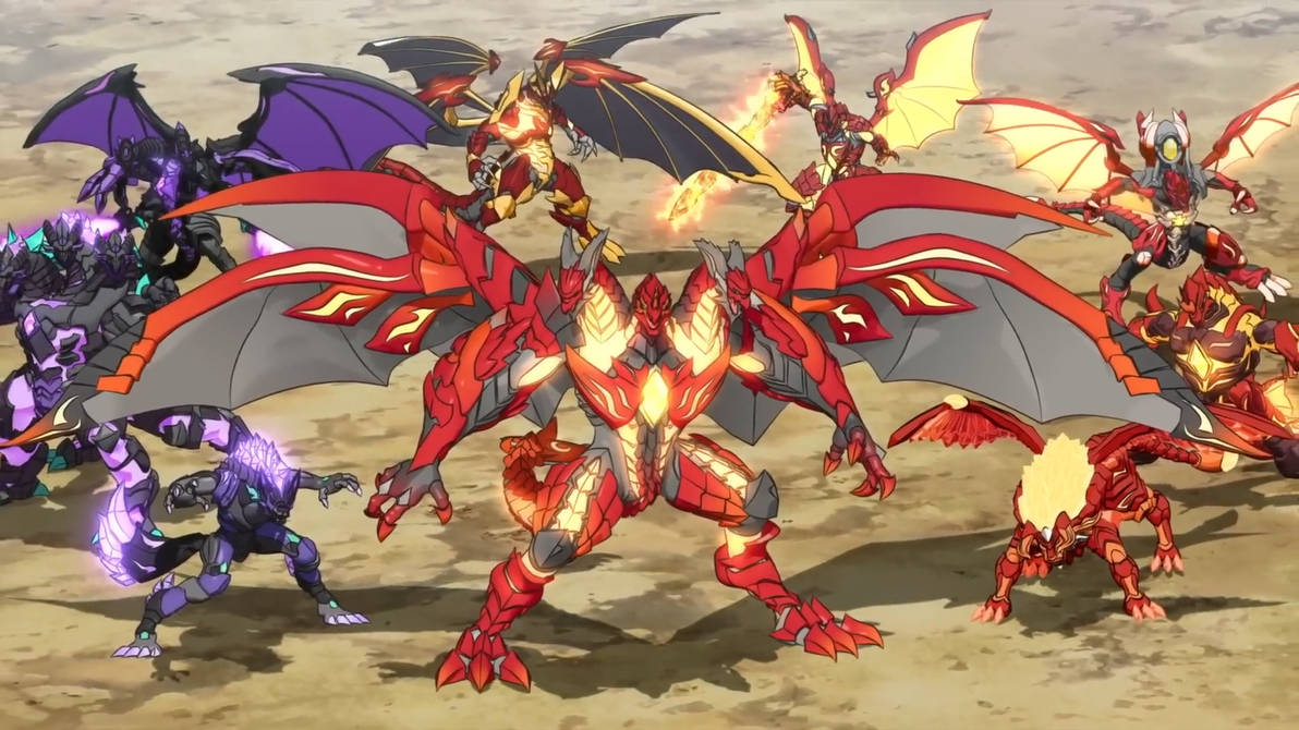 Nobilious Bakugan Dragonoid x Nillious with Other Forms by Mdwyer5 on DeviantArt