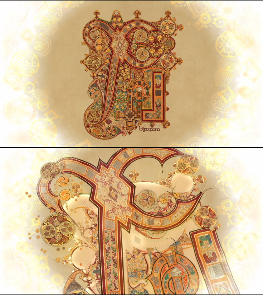 D Kells The Secret of Kells The Book of Kells Artwork Full by Mdwyer5 on DeviantArt