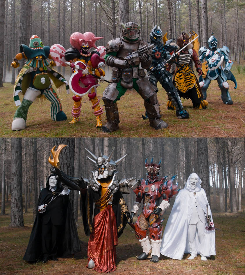 Power Rangers Sledge's Crew vs Lord Arcanon by Mdwyer5 on DeviantArt