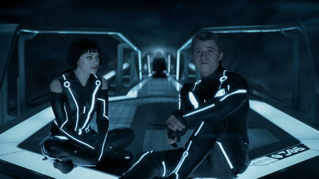 TRON Quorra and Sam