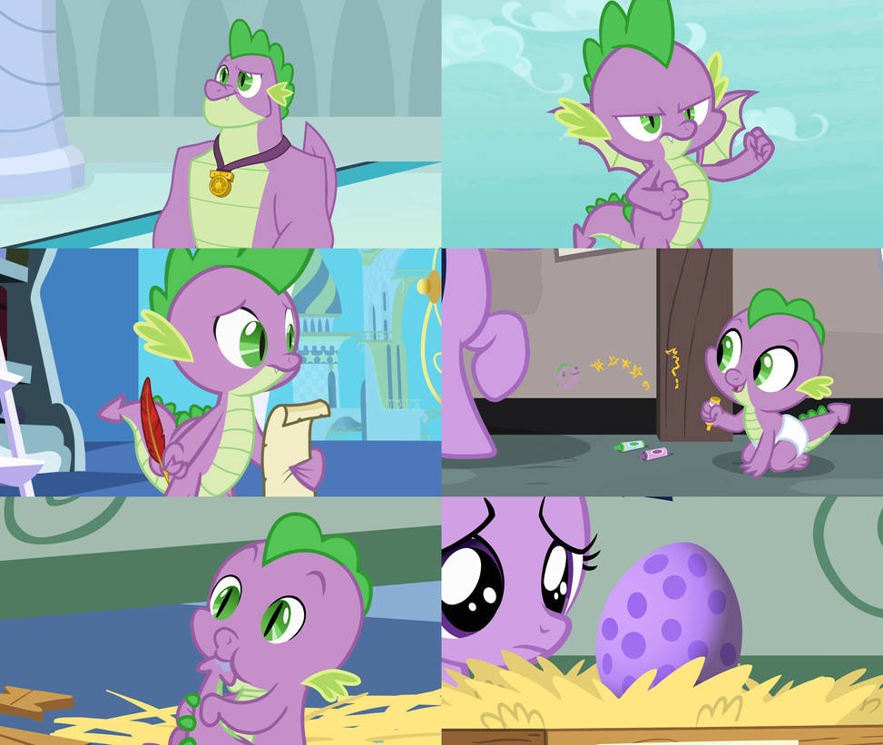 Mlp Getting Old MLP Spike Growing Up by Mdwyer5 on DeviantArt
