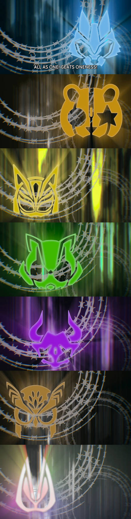 Goast Rider Emblems Kamen Rider Geats Oneness Emblems by Mdwyer5 on DeviantArt