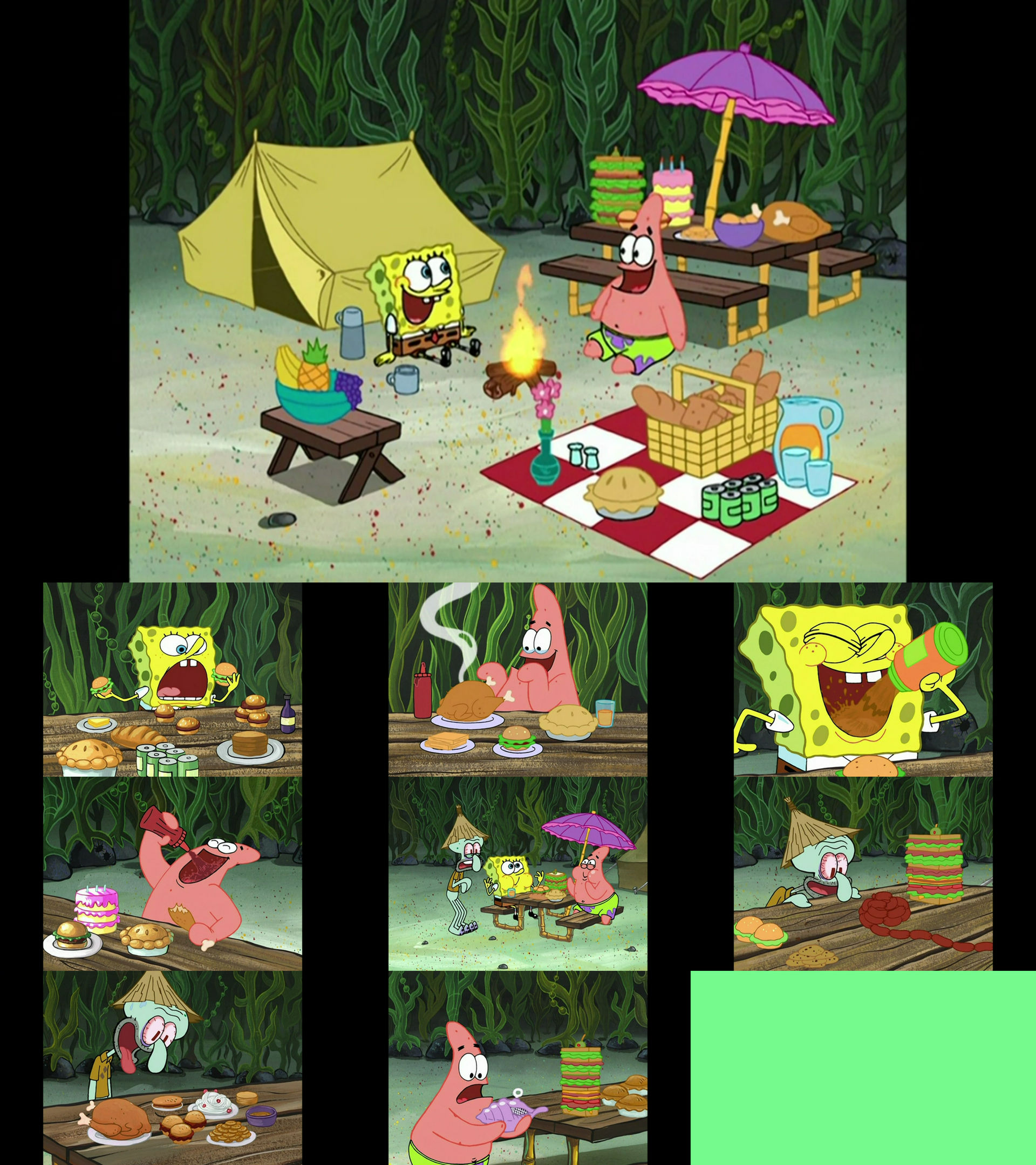Spongebob Picnic Banquet By Mdwyer5 On DeviantArt spongebob-picnic-banquet-by-mdwyer5-on-deviantart