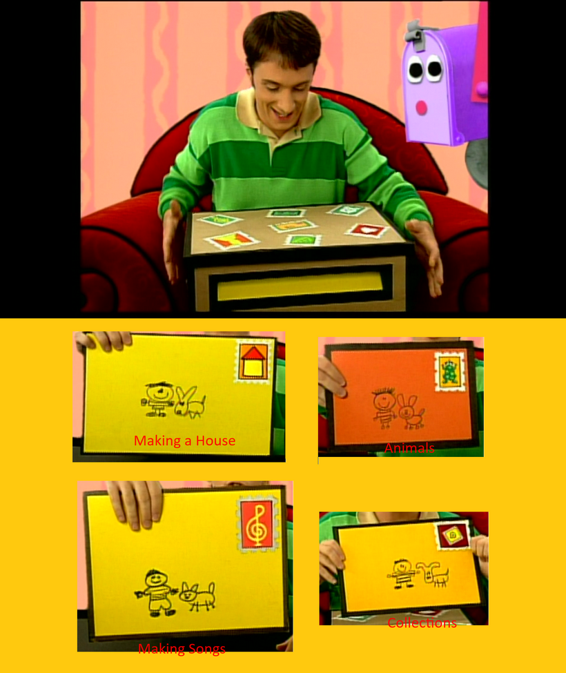Blues Clues Letter Collection by Mdwyer5 on DeviantArt