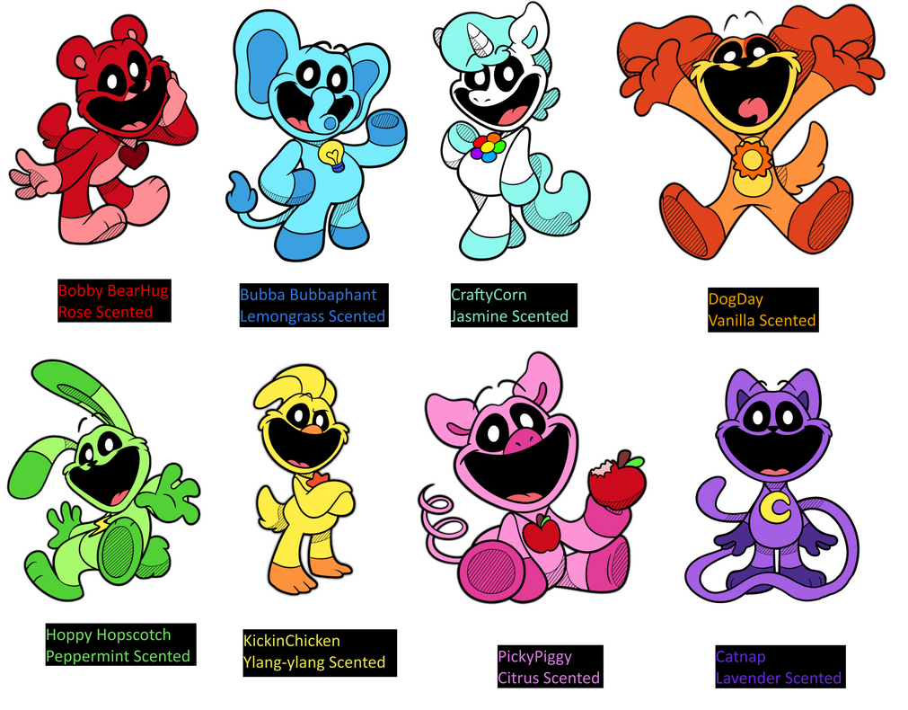 Poppy Playtime's Smiling Critters as Ponies by TheFizzyFlareArtz on ...