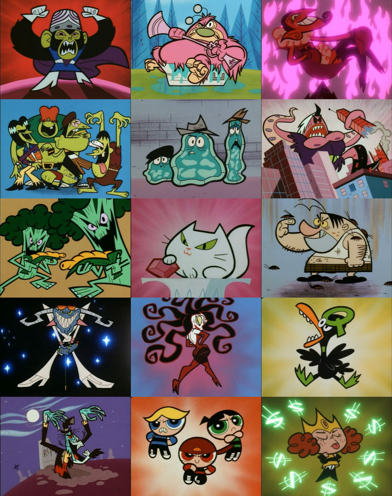Powerpuff Girls Villains in Narration by Mdwyer5 on DeviantArt