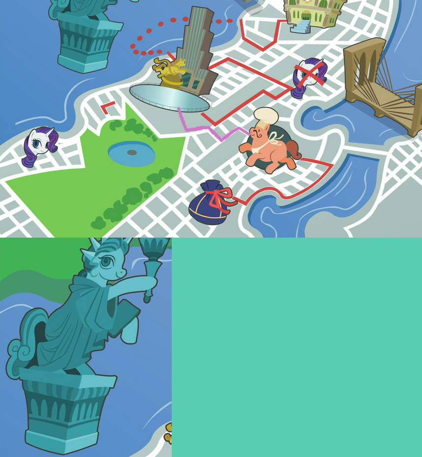 MLP Manehatten Map by Mdwyer5 on DeviantArt