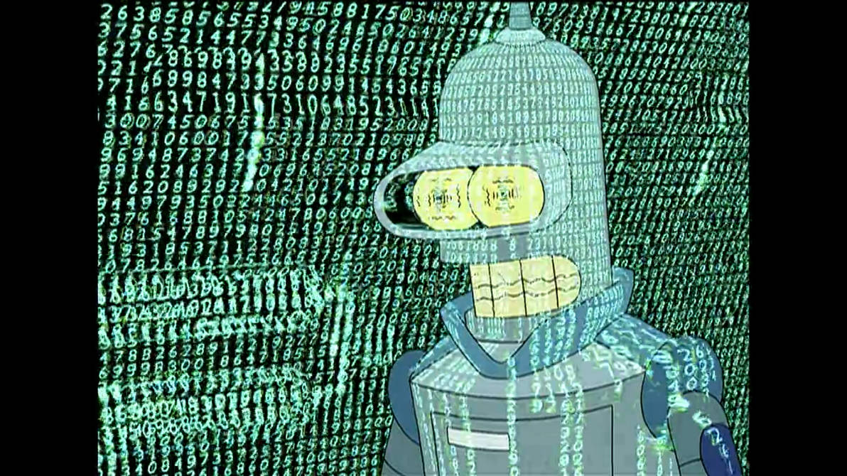 Programmer Code Bender Futurama Bender Entrers Programming by Mdwyer5 on DeviantArt