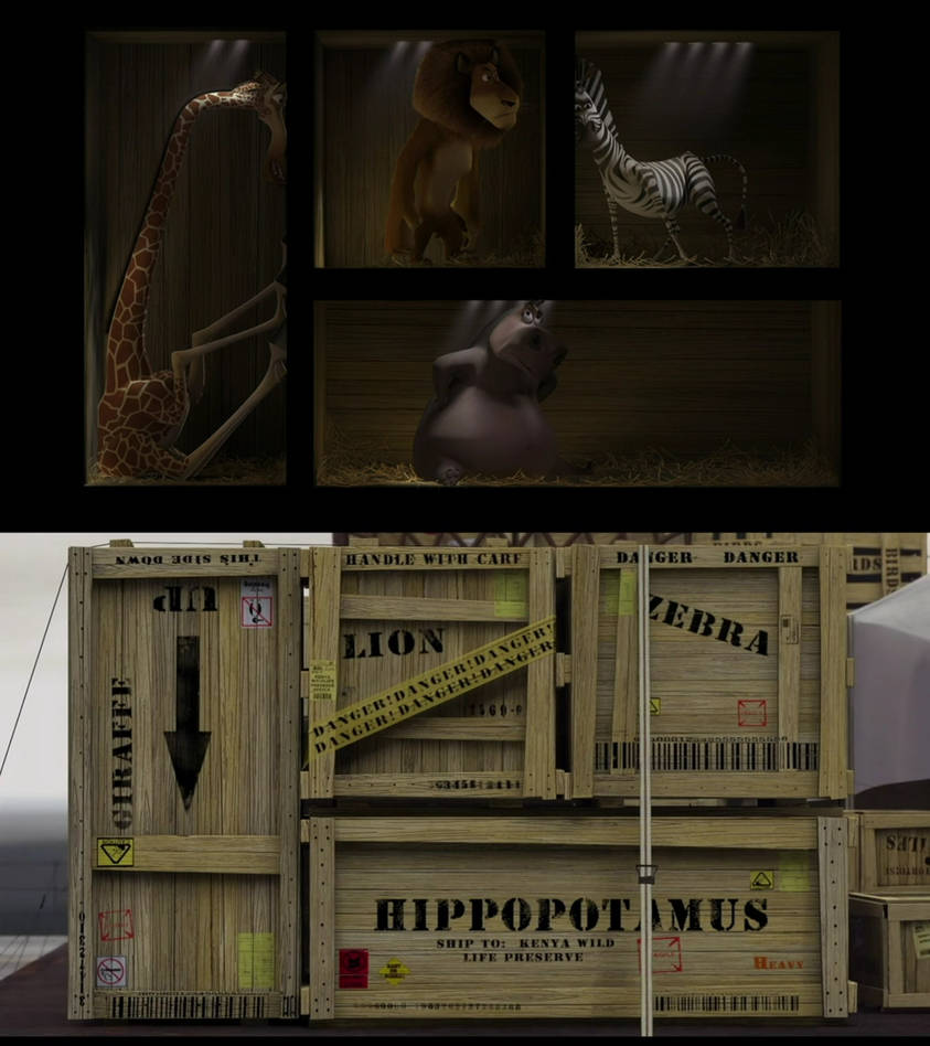 Madagascar Zoosters In Crates By Mdwyer5 On DeviantArt madagascar-zoosters-in-crates-by-mdwyer5-on-deviantart