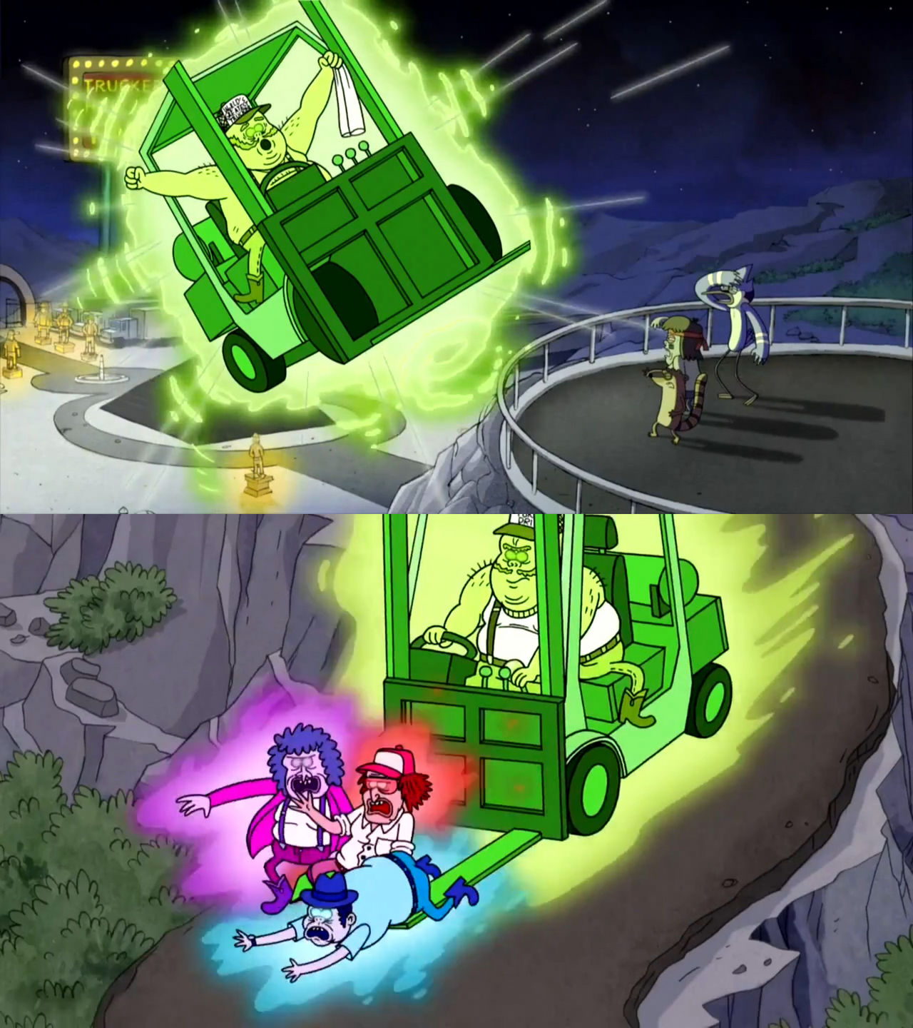 Regular Show Muscle Dad Ghost by Mdwyer5 on DeviantArt