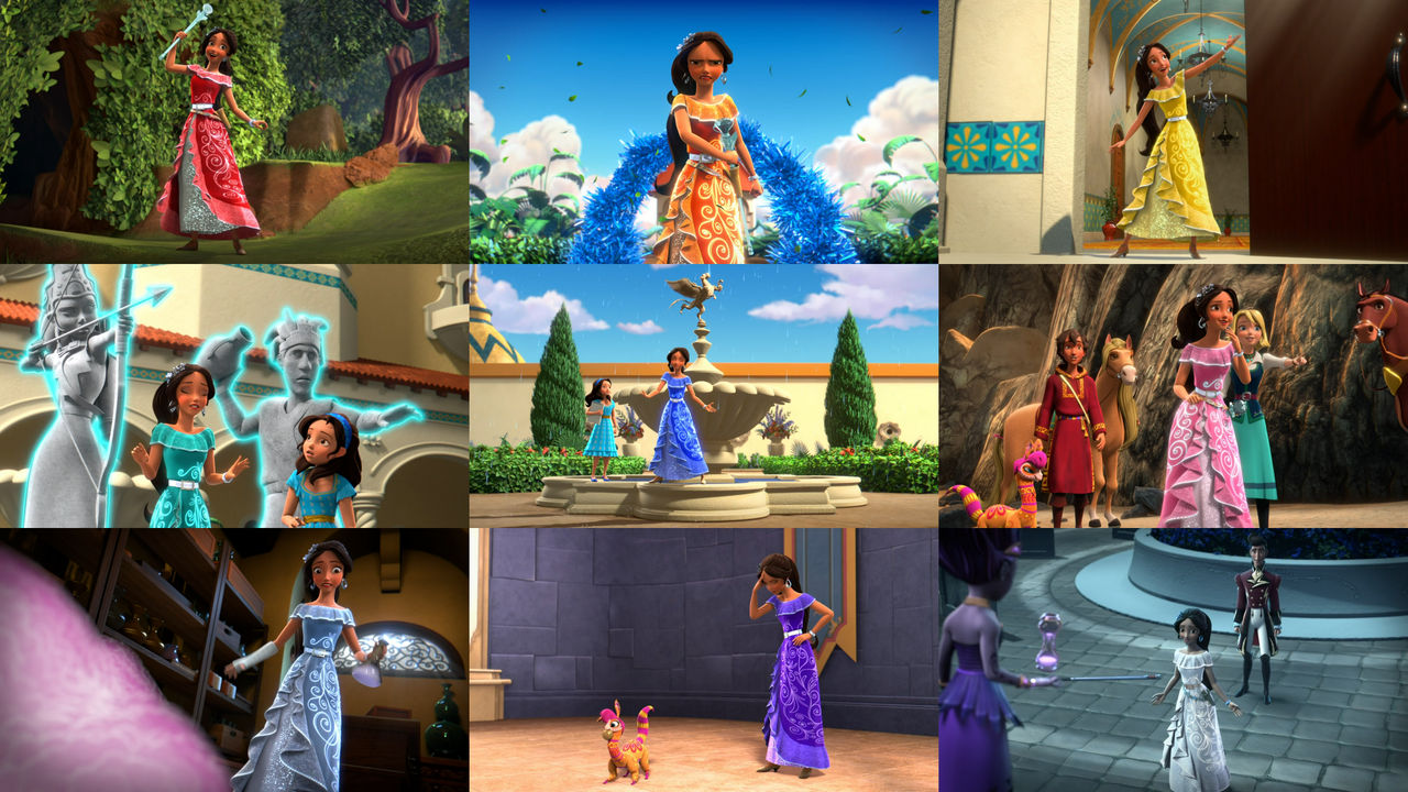 Elena Of Avalor Emotion Magic Colours by Mdwyer5 on DeviantArt