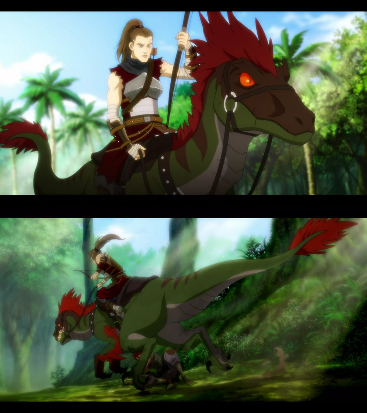 Raptor Rider Deviantart ARK Utahraptor Mount by Mdwyer5 on DeviantArt