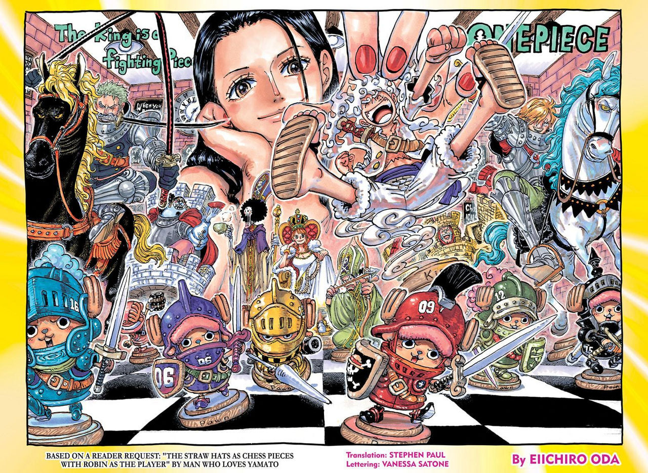 One Piece 1113 Color Spread by Mdwyer5 on DeviantArt