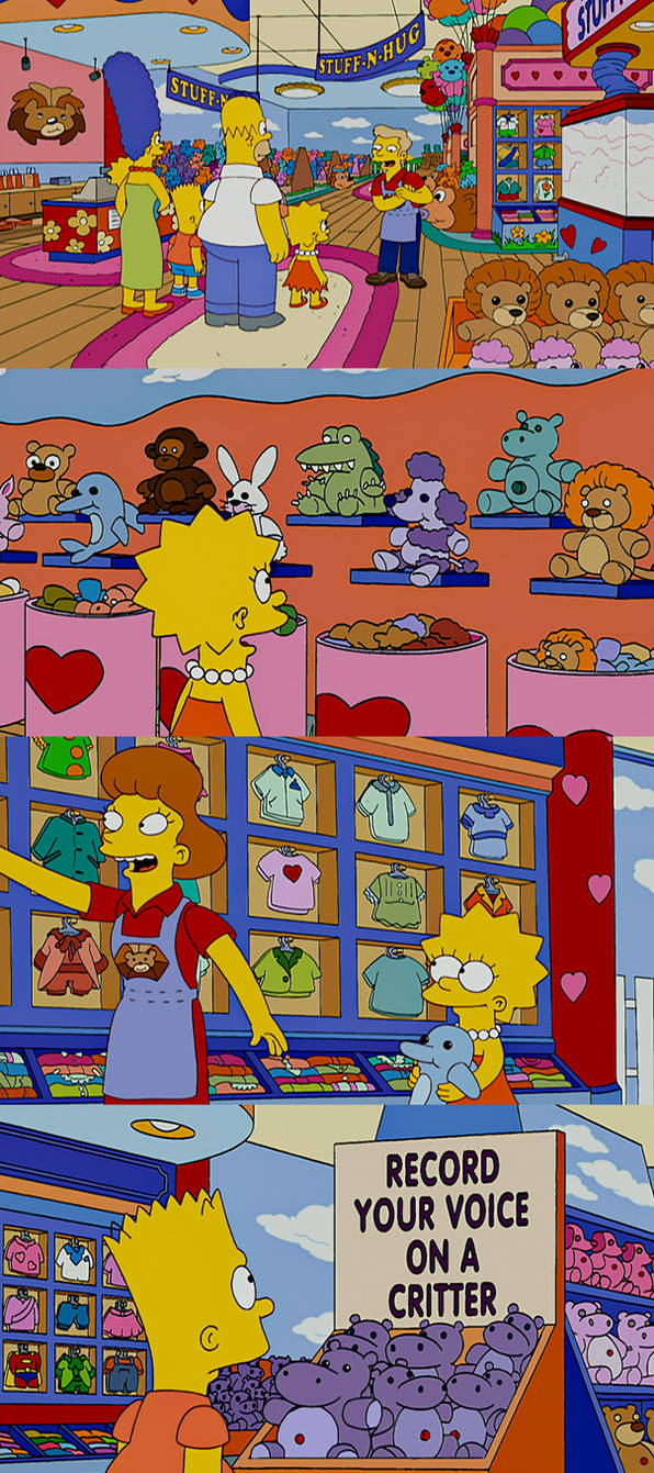 Simpsons Ride Hug Simpsons Stuff-N-Hug by Mdwyer5 on DeviantArt