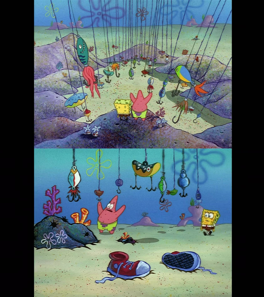 Spongebob Catching Rope Spongebo The Hooks by Mdwyer5 on DeviantArt