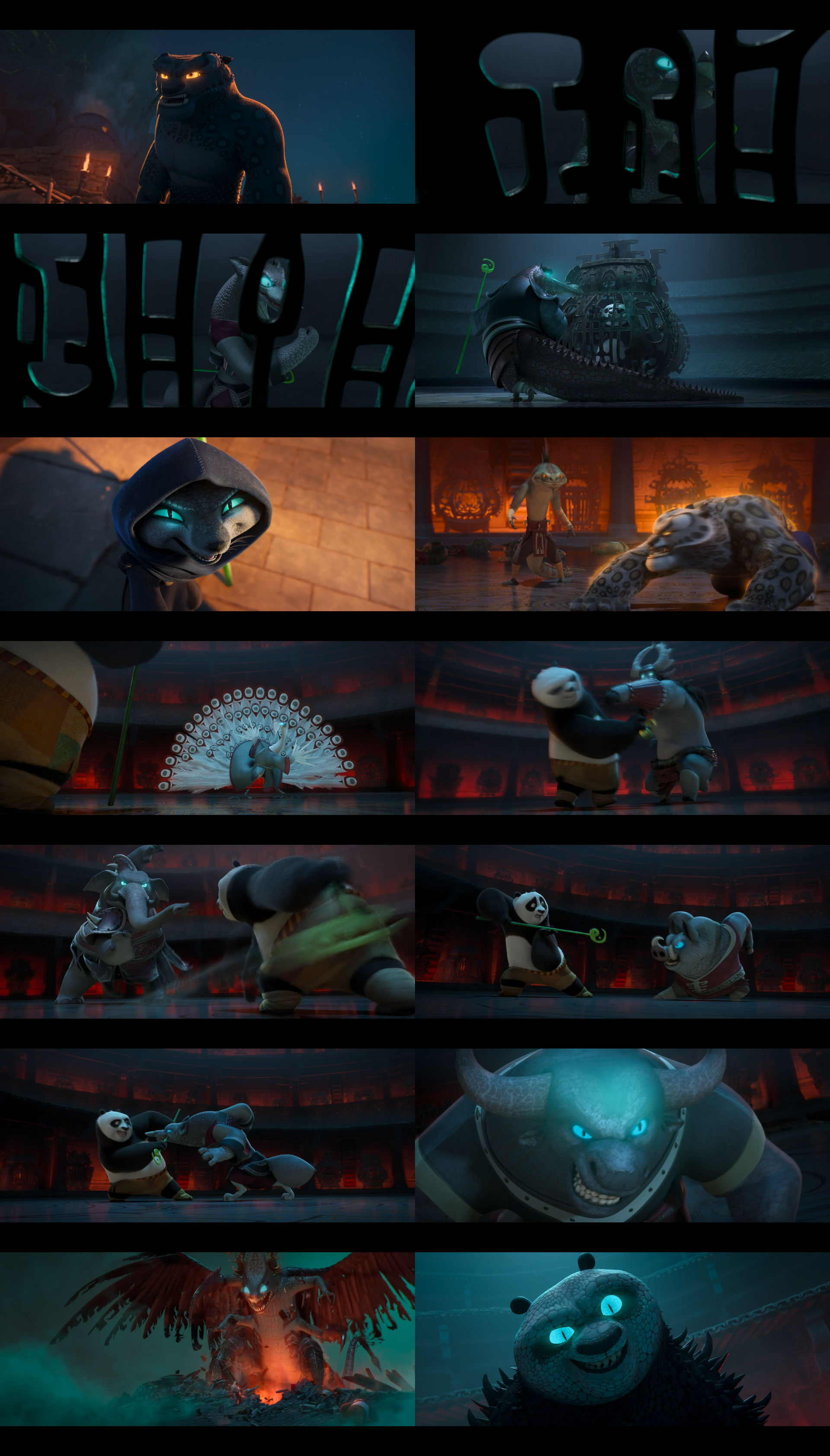 Kung Fu Panda The Chameleon's Forms by Mdwyer5 on DeviantArt