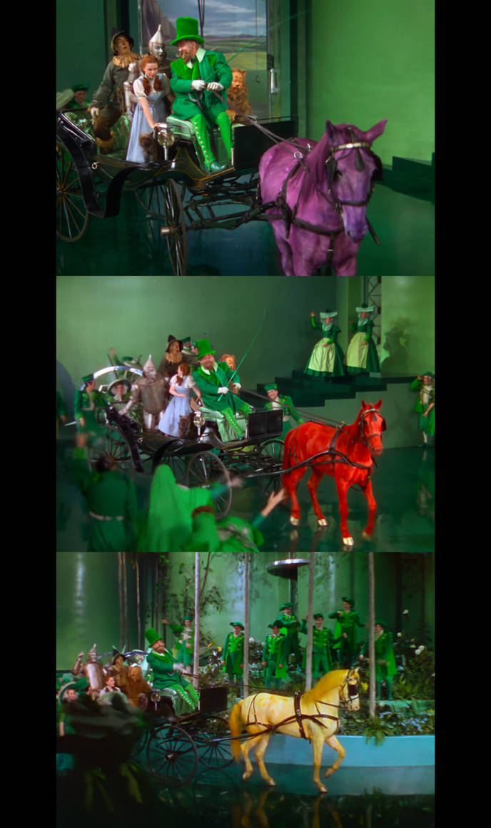 Colored Horse Wizard Of Oz