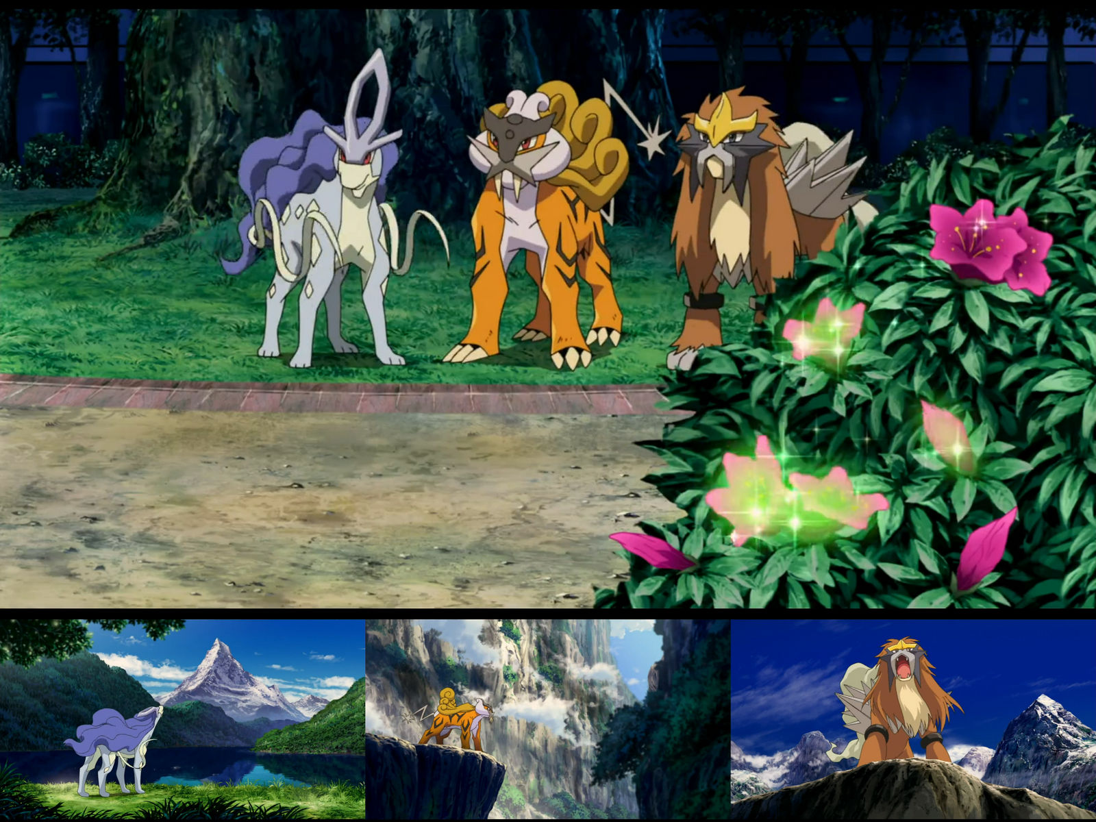 Pokemon Shiny Legendary Beasts by Mdwyer5 on DeviantArt
