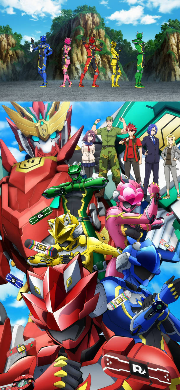 Kazuna Ranger Red Ranger Adhesive Squadron Kizuna Five by Mdwyer5 on DeviantArt