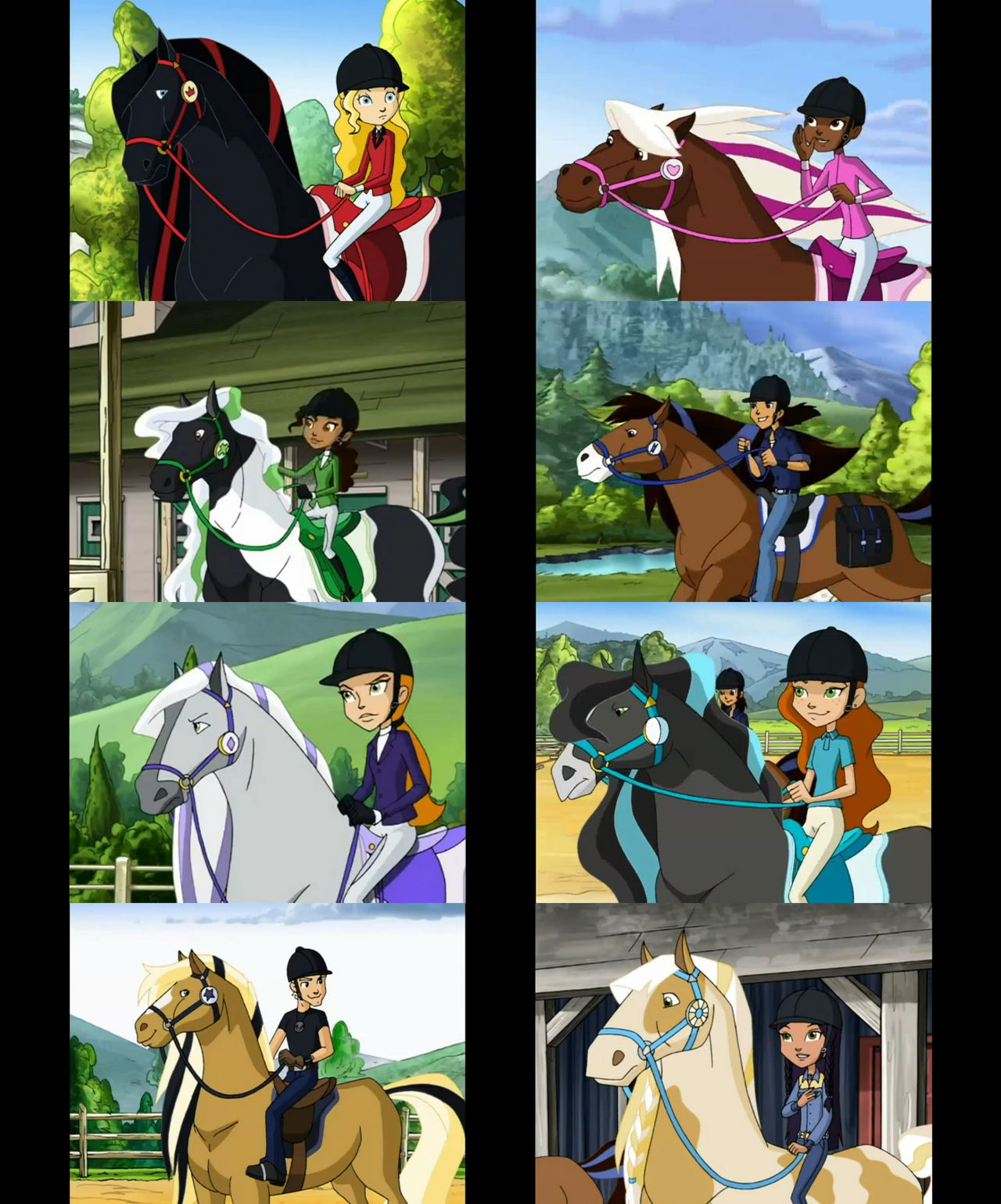 Horseland Riders and Horses by Mdwyer5 on DeviantArt
