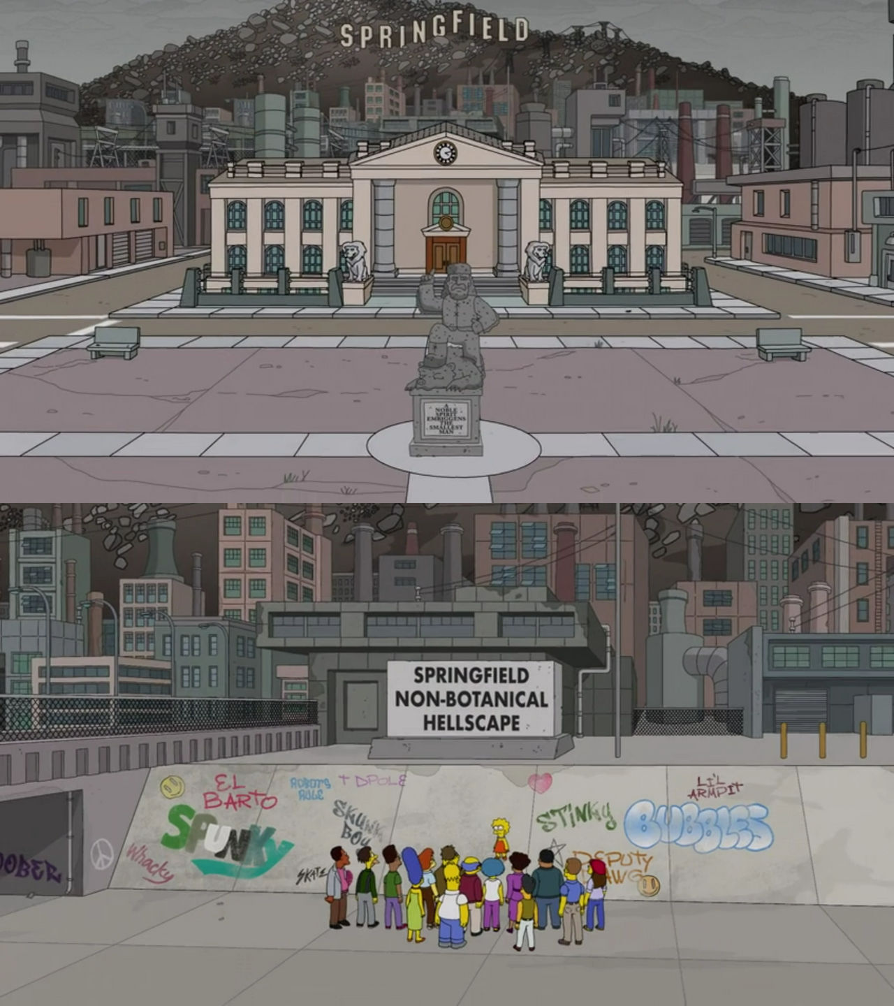 Simpsons Non-Botanical Springfield by Mdwyer5 on DeviantArt