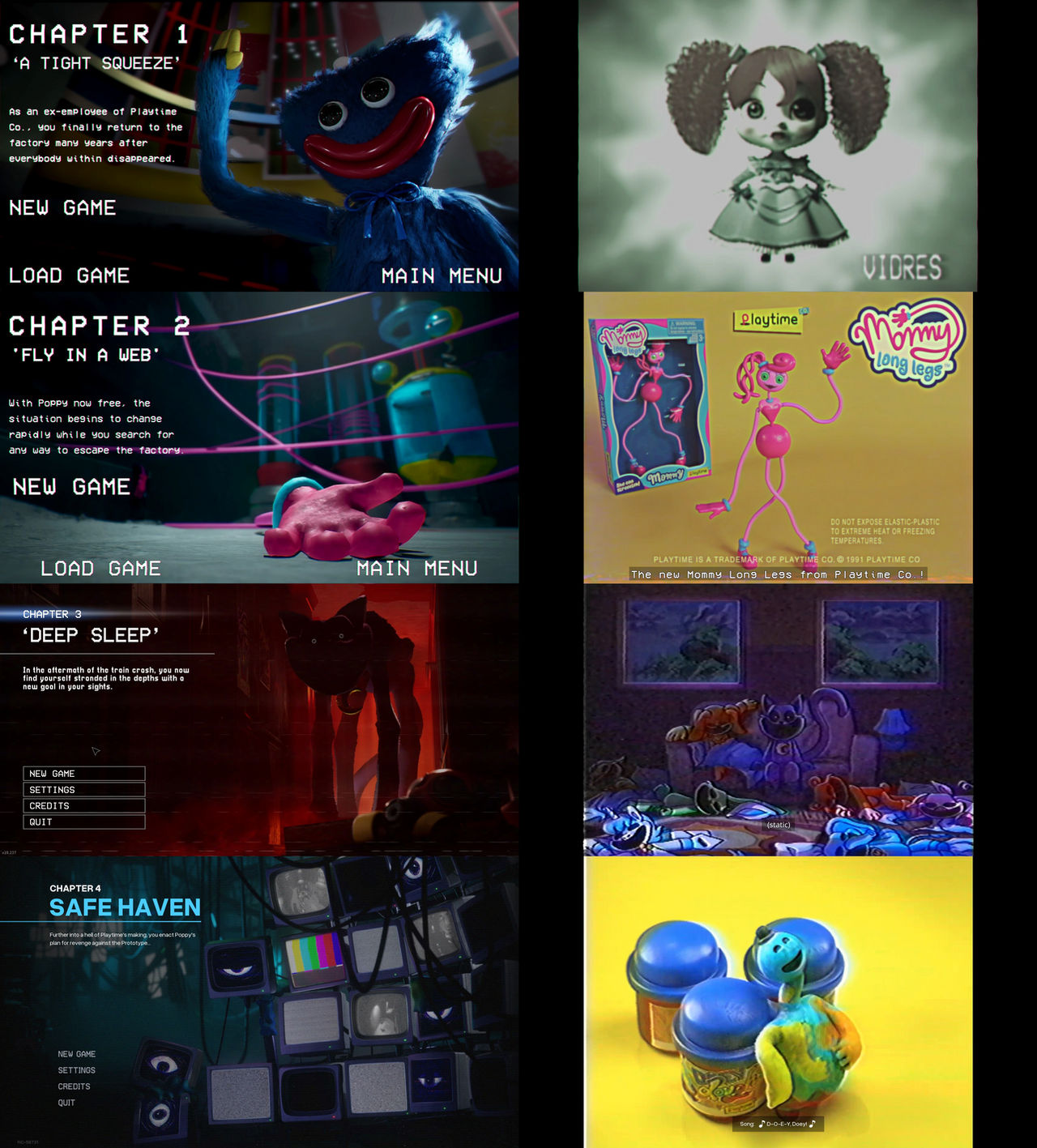 Poppy Chapter 1 Layout Poppy Playtime Chapters by Mdwyer5 on DeviantArt