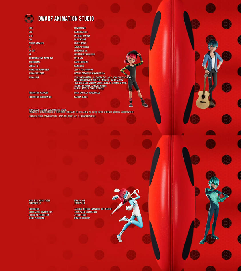 Miraculous Ladybug Credits Pairing 9 by Mdwyer5 on DeviantArt