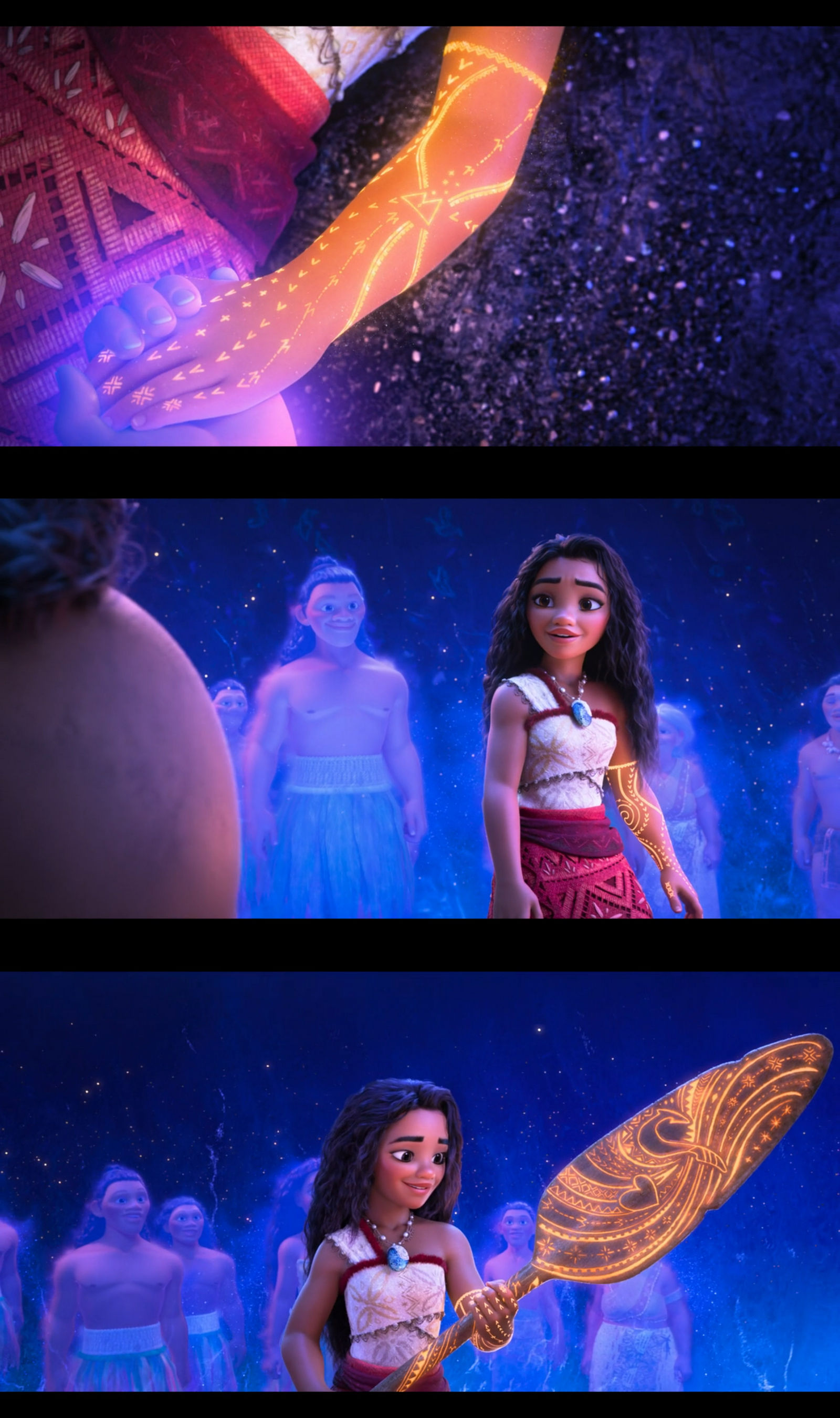 Tattoos That Tell Moana’s Demigod Story