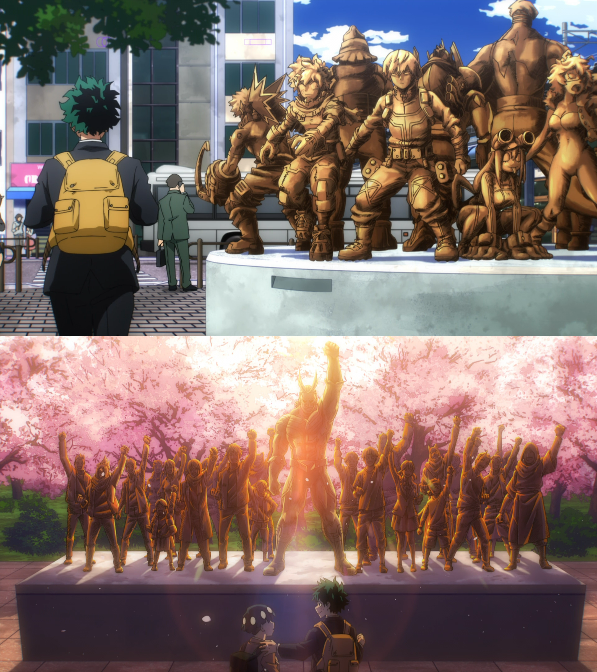Statues Deviantart MHA Statues by Mdwyer5 on DeviantArt