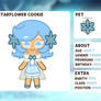 Starflower Cookie - Reference