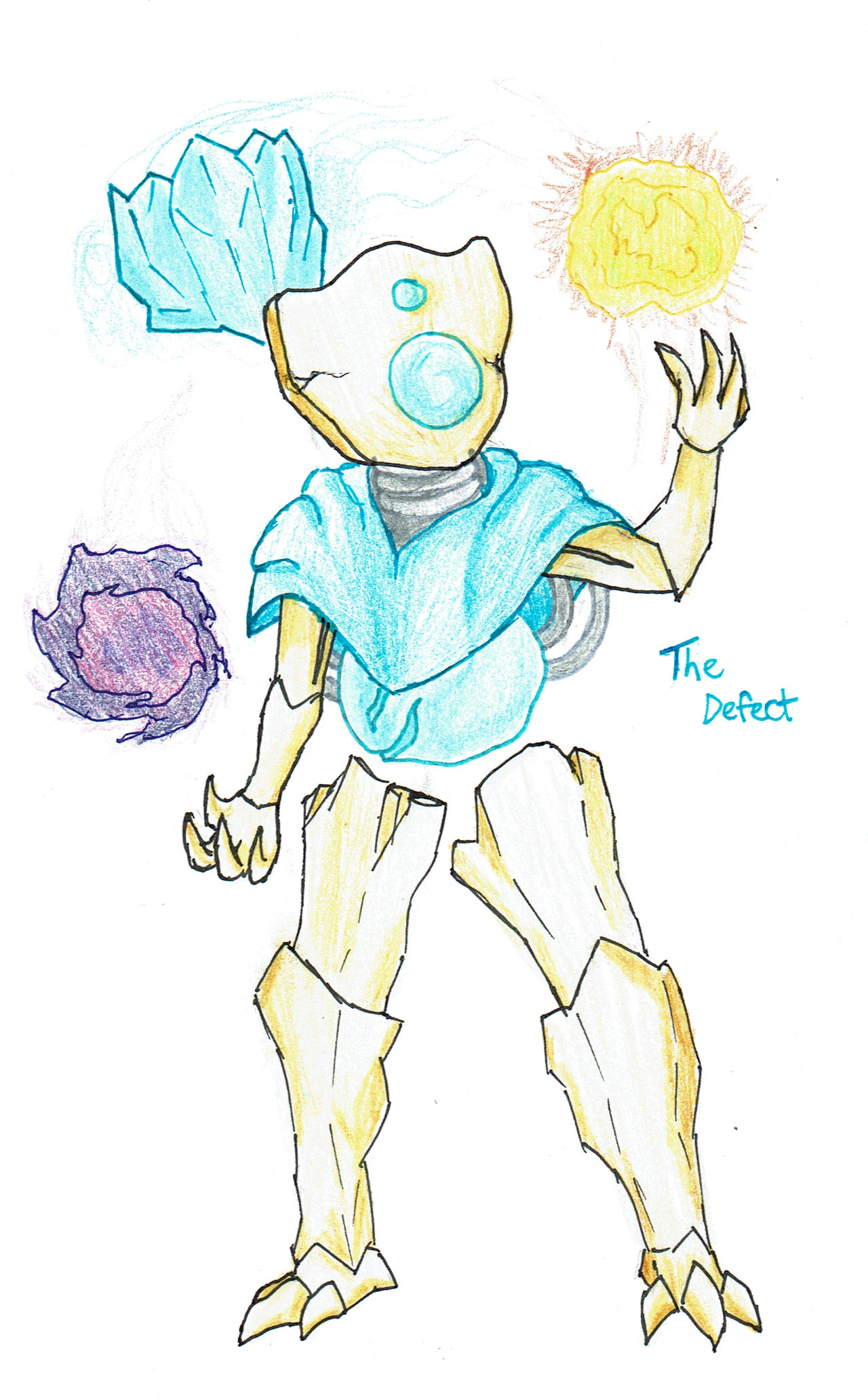 Slay The Spire The Defect By Khromatose On DeviantArt slay-the-spire-the-defect-by-khromatose-on-deviantart