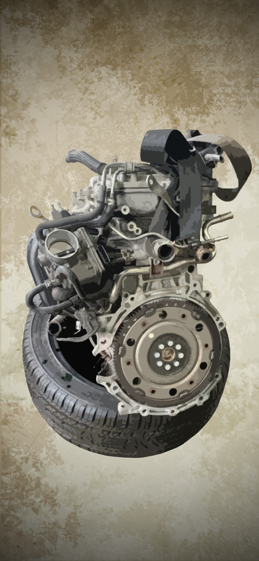 Car Engine IPhone Wallpaper by Mazaroh on DeviantArt
